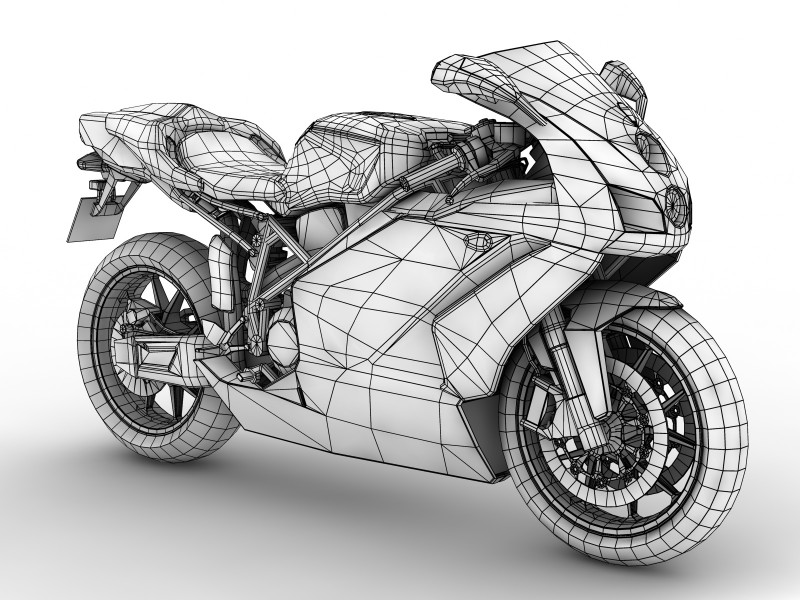 Wireframe Front Right