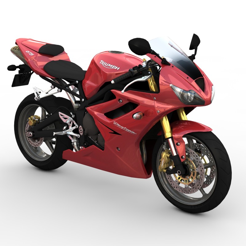Daytona red paintjob