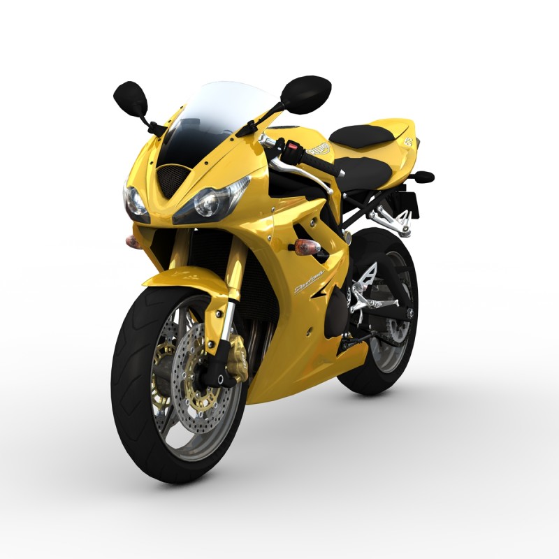 Daytona yellow paintjob