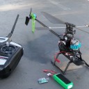 RC Helicopter, Transmitter & Battery
