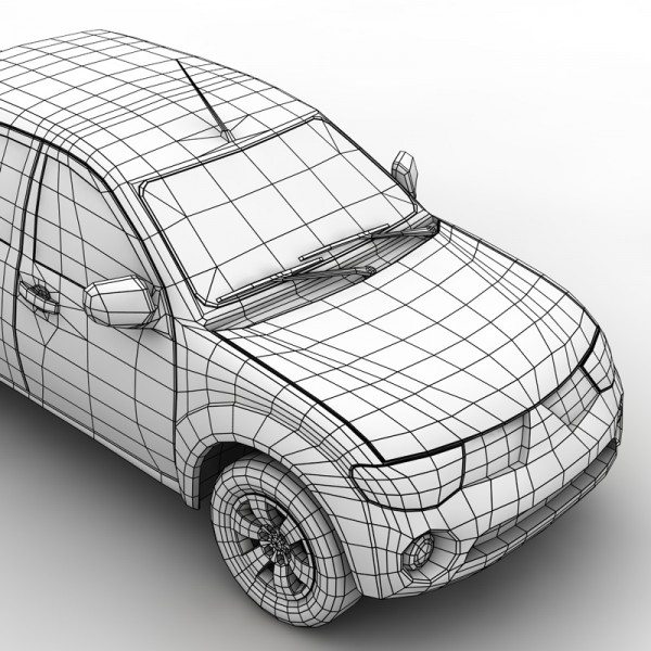Wireframe Hood High