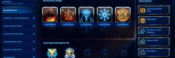 Achievement Showcase