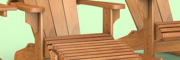 Chair with footrest/lounger attachment