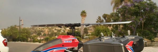 View from the side. Note the DX6i in the background