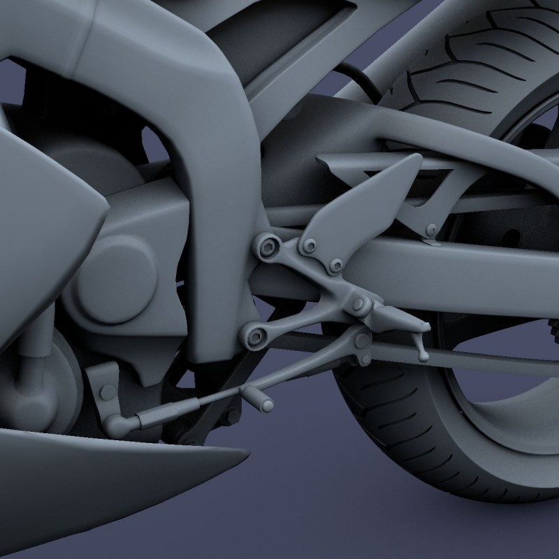 Left side rear sets - Shifter