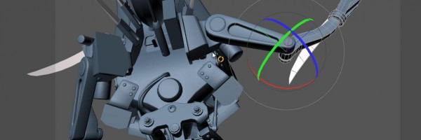 The arms can now move independently of each other