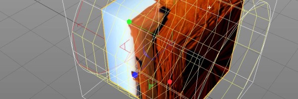Applying cylindrical mapping to the cube