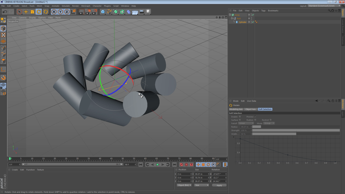 cinema 4d merge objects