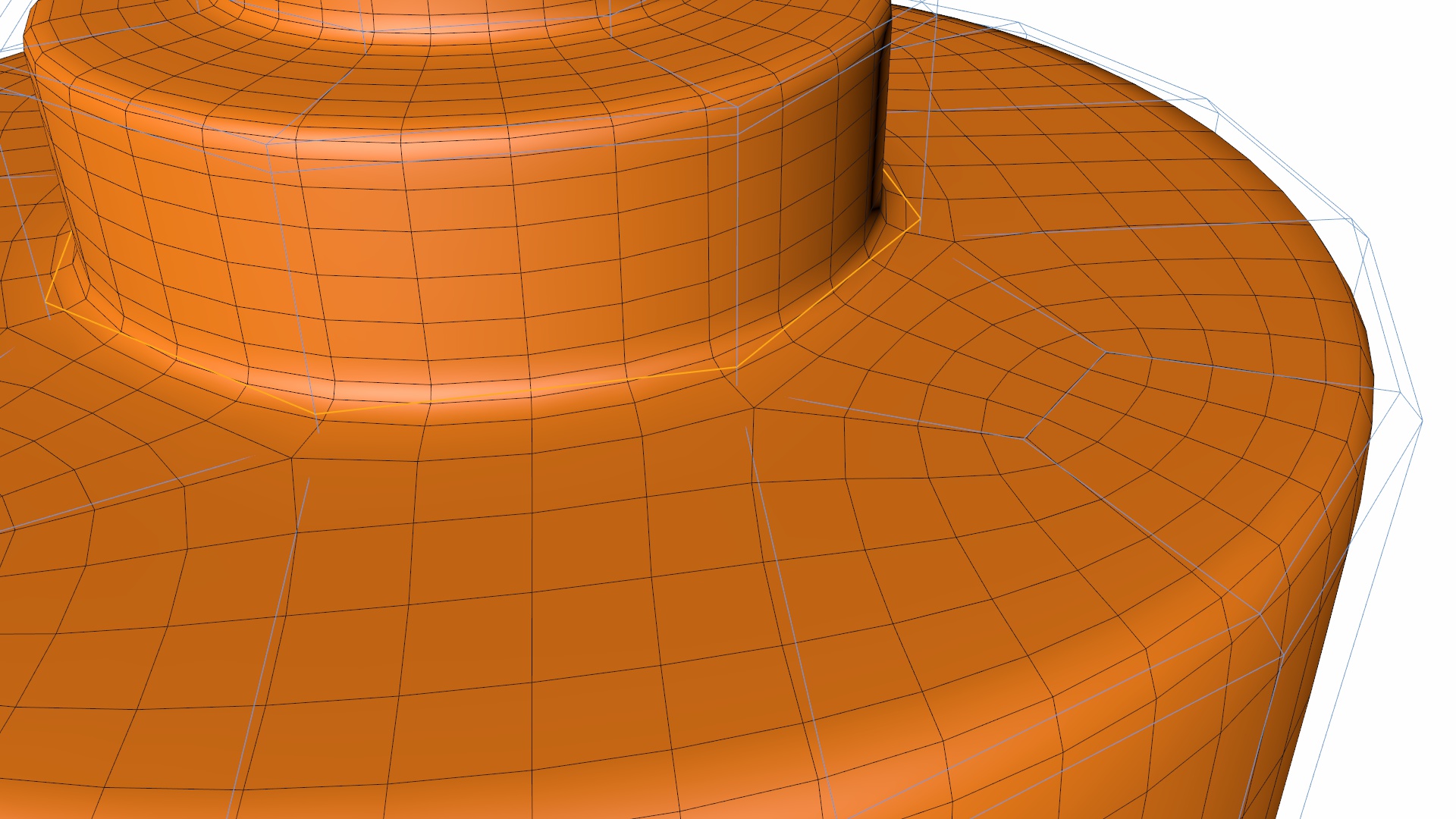 Edge loop. C4d Bridge Tool r21. Edge loop reduction. OPTIMAL Edge loop reduction.